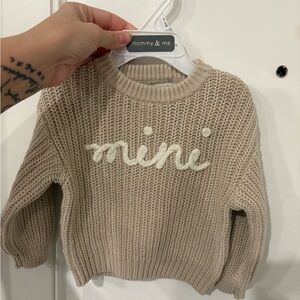 3-6M Mini Sweater